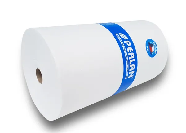 PERLAN 45g - netkaný textil  40cmx50cm, 300 útržků/role