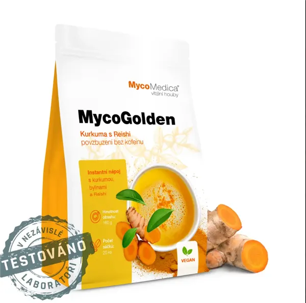 MycoGolden-nápoj 160g, 20 sáčků