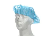 Čepice oválná jednorázová (baret) s gumičkou, netkaný textil