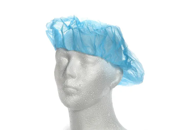 Čepice oválná jednorázová (baret) s gumičkou, netkaný textil