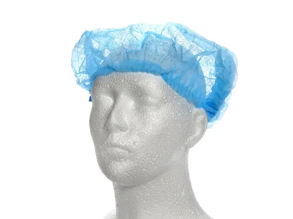 Čepice skládaná jednorázová (harmonika) s gumičkou, netkaný textil