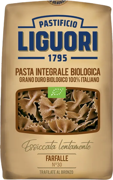 BIO Farfalle-mašličky Liguori 500g