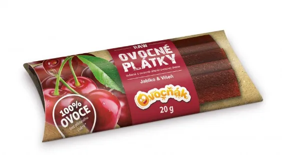 Ovocné plátky višňové 20g