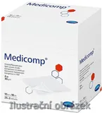 Medicomp, sterilní komprese, 10 x 20 cm, ( 50 ks)