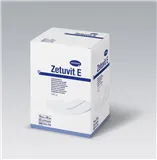 Zetuvit E, nesterilní, savé komprese, 10 x 10 cm, ( 50 ks)