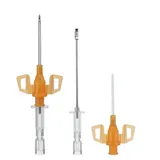 Kanyla i.v. Introcan Safety 3, 14G, 2,2x32 mm, oranžový, s křidélky