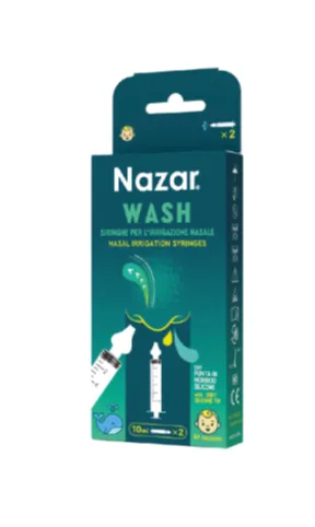 NAZAR Wash Stříkačky na výplach nosu 2ks