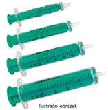 Injekční stříkačka 10ml, Luer, oranžová