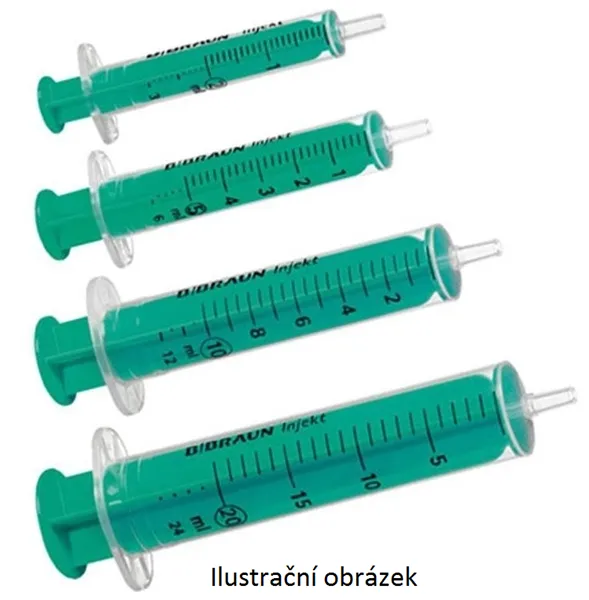 Injekční stříkačka 10ml, Luer, oranžová