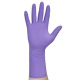 Rukavice Nitril Xtra Safeskin, prodloužené, fialové, XL, bezprašné