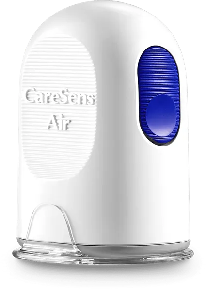 CareSens Air senzor pro kontinuální měření glykémie, i-sens