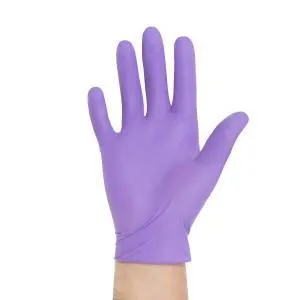 Rukavice Nitril Safeskin purple, S, bezprašné