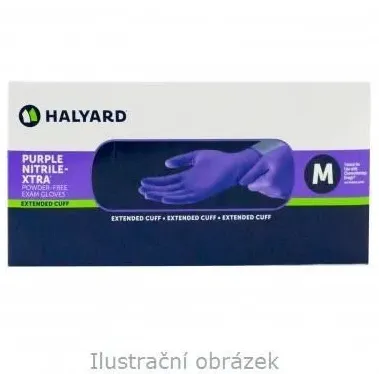 Rukavice Nitril Safeskin purple, XL, bezprašné