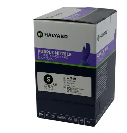 Rukavice Nitril Safeskin purple, XS, bezprašné