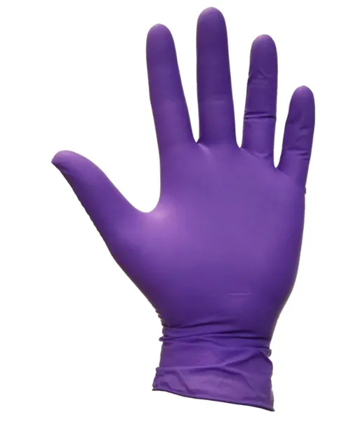 Rukavice vyšetřovací nitrilové sterilní vel. M Nitril Safeskin