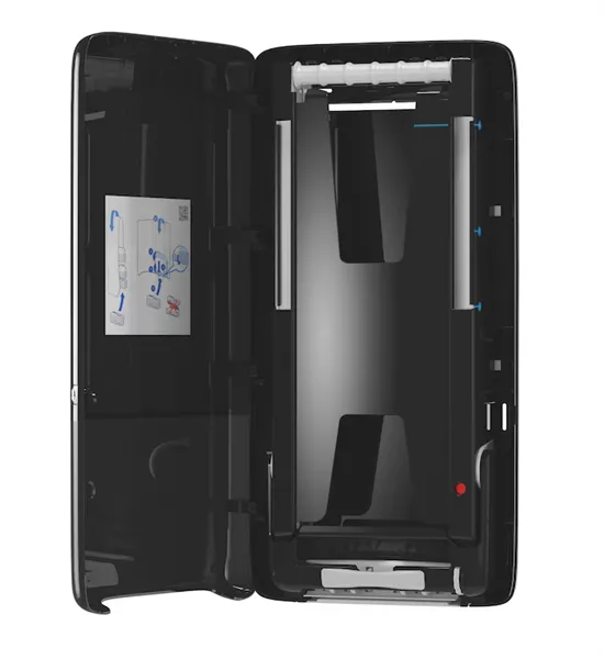 Zásobník na navazující papírové ručníky Tork PeakServe, černý H5