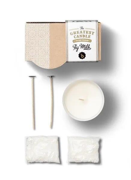 The Greatest Candle Sada - 1x svíčka (130 g) + 2x náplň - citronela