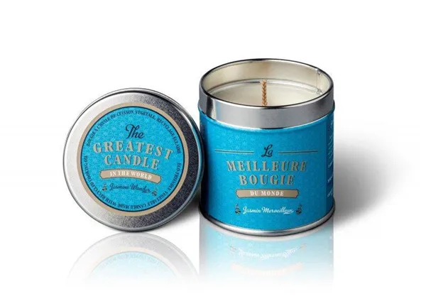 The Greatest Candle Vonná svíčka v plechovce (200 g) - jasmínový zázrak