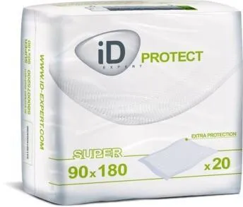 ID protect 90 x 180 cm Super, PE záložka, absorpční podložka