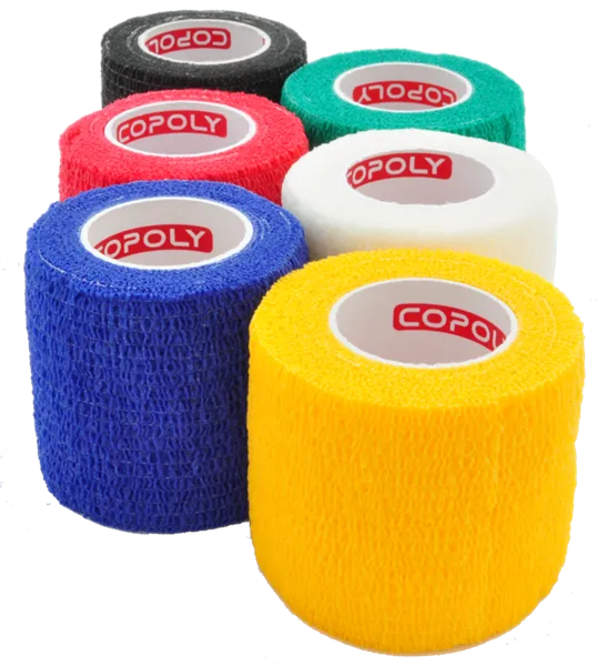 Samofixační bandáž Copoly 15 x 450 cm, Mix standart ( 12 ks)