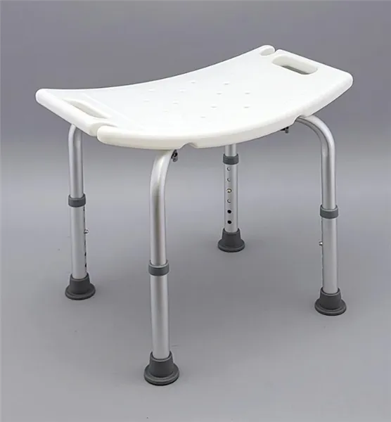 Stolička do sprchy hranatá s držákem sprchy nos. 120kg