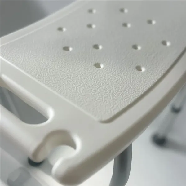 Stolička do sprchy hranatá s držákem sprchy nos. 120kg