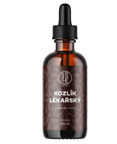 BrainMax Pure Kozlík lékařský (Valerian root) tinktura 1:1, 100 ml