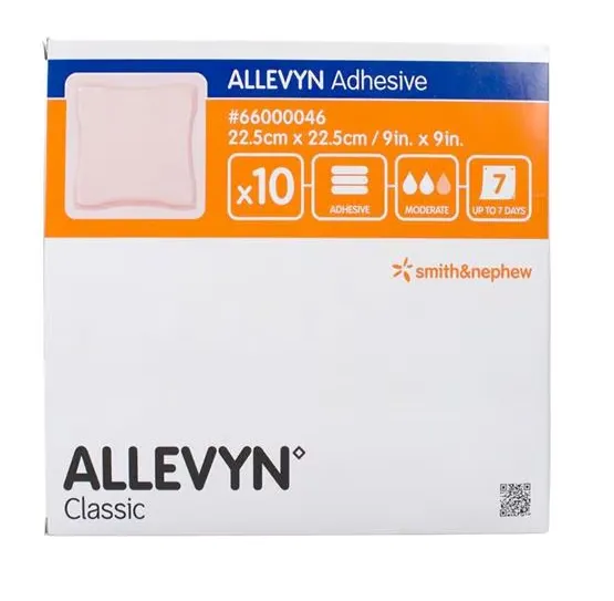 Allevyn Adhesive 22,5 x 22,5 cm bal=10ks