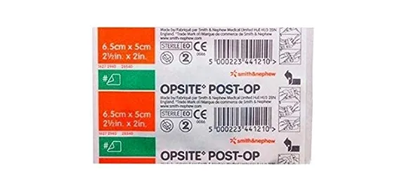 Opsite Post-Op 5 cm x 6,5 cm