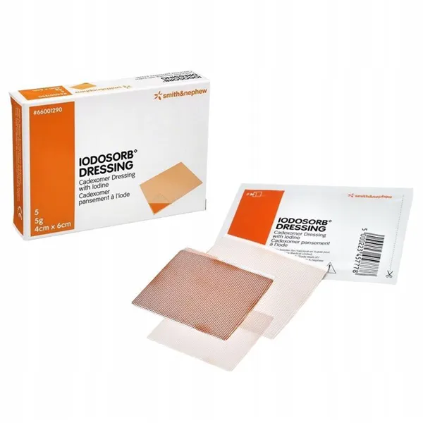 Iodosorb Dressing 4 x 6 cm (5g) bal=5ks