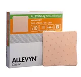 Allevyn Ag Non Adhesive 15cm x 15cm, pěnové krytí s obsahem iontového stříbra, nelepivé, bal=10ks