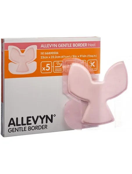 Allevyn Gentle Border Heel 23x 23,2 cm