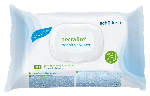 Terralin sensitive wipes 200 ks