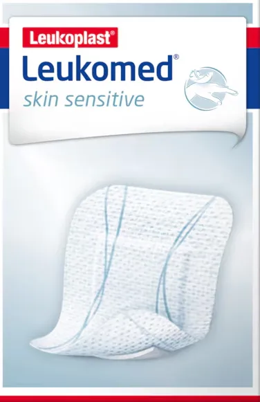 Leukomed® Skin Sensitive sterile, 8cm x 10cm (5ks v balení)