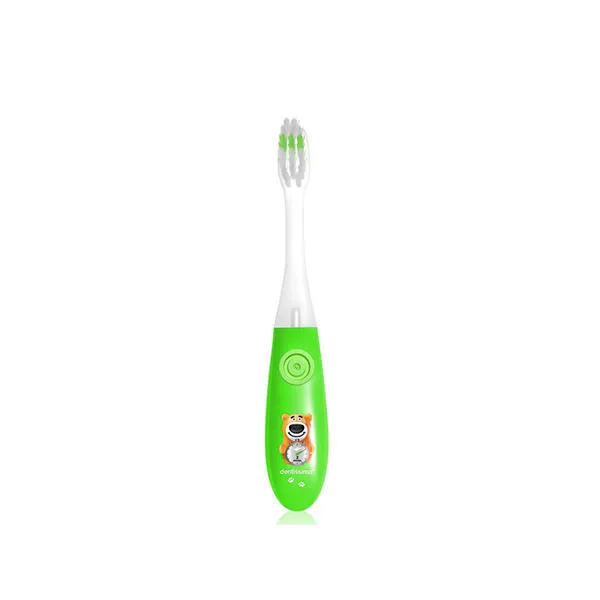 DENTISIMO zubní kartáček KIDS Timer měkký 3-6 let zelený