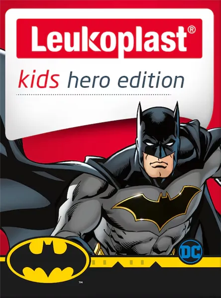 Leukoplast® kids hero edition (Batman), 2 velikosti