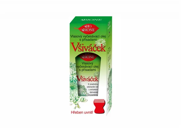 Vlasový vyčesávací olej s přísadami VŠIVÁČEK 82ml