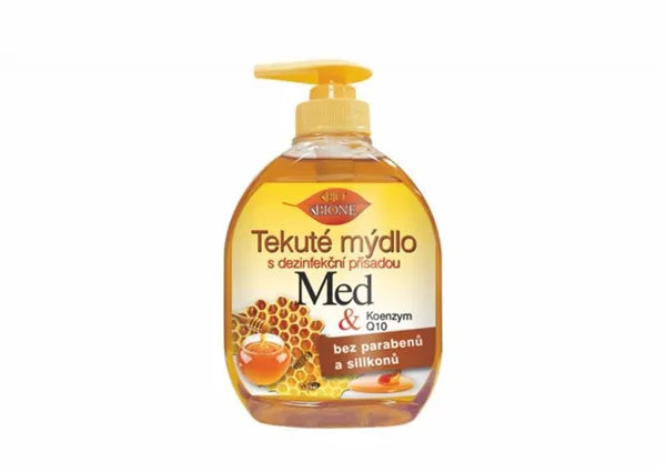Tekuté mýdlo dezinfekční přísadou Med + Q10 300 ml