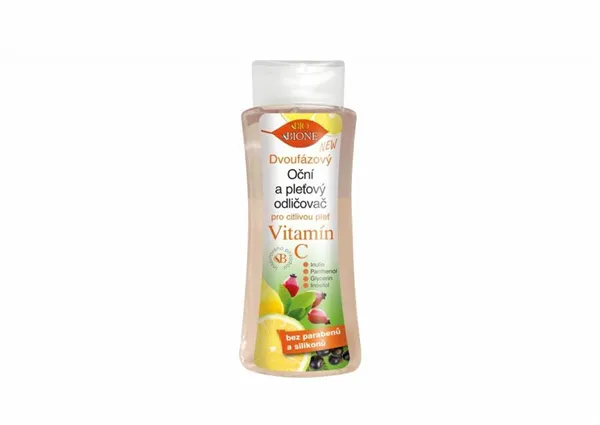 Dvoufázový oční a pleťový odličovač vitamín C 255 ml