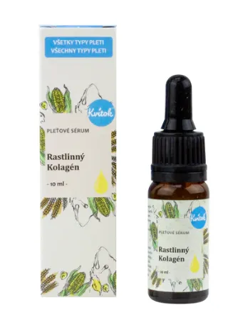 Kvitok Pleťové sérum - Rostlinný kolagen (10 ml)