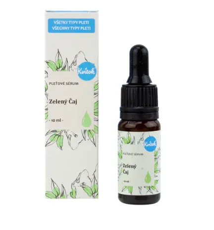 Kvitok Pleťové sérum - Zelený čaj (10 ml)