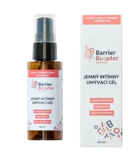 Kvitok Barrier Booster Jemný intimní mycí gel (50 ml)