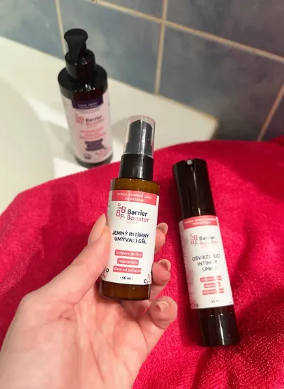 Kvitok Barrier Booster Jemný intimní mycí gel (50 ml)