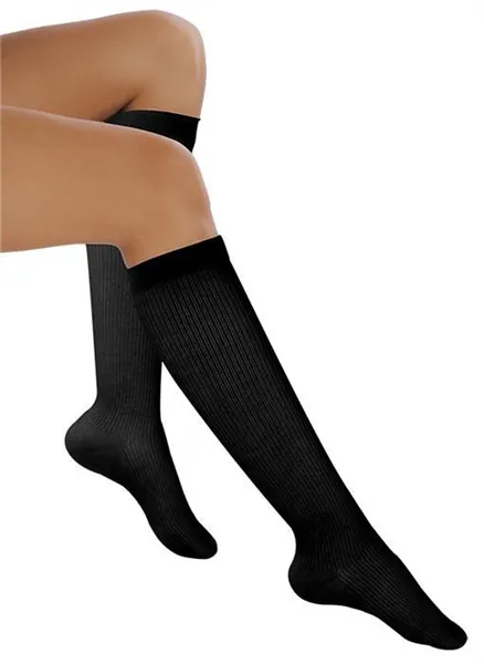 Podkolenka vel. 36-38, černé, Avicenum PHLEBO 310 COTTON