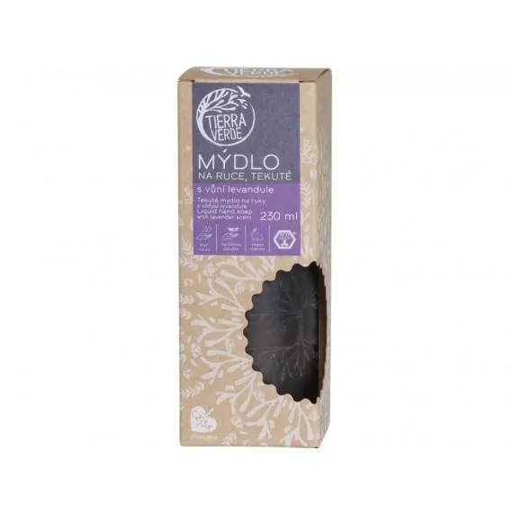 Tierra Verde Tekuté mýdlo na ruce s vůní levandule (230 ml)