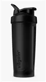 Vilgain Shaker Pro 600ml ⁠–⁠ s praktickým poutkem, zaobleným dnem a spirálou, černý