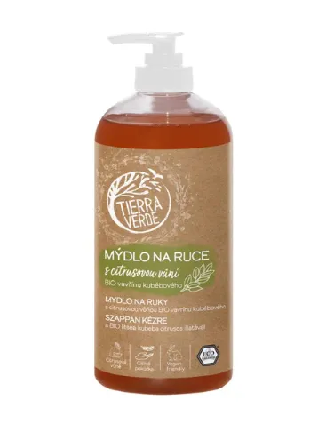 Tierra Verde Tekuté mýdlo na ruce s citrusovou vůní (500 ml)