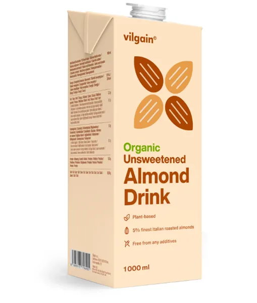 Vilgain Mandlový nápoj BIO 1 000ml