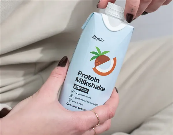 Vilgain Protein Milkshake- mléčný proteinový nápoj kokos 330ml