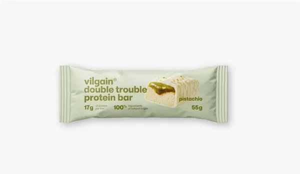 Vilgain Double Trouble Protein Bar pistácie 55g